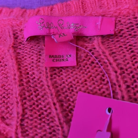 Lilly Pulitzer cable sweater - Picture 5 of 6